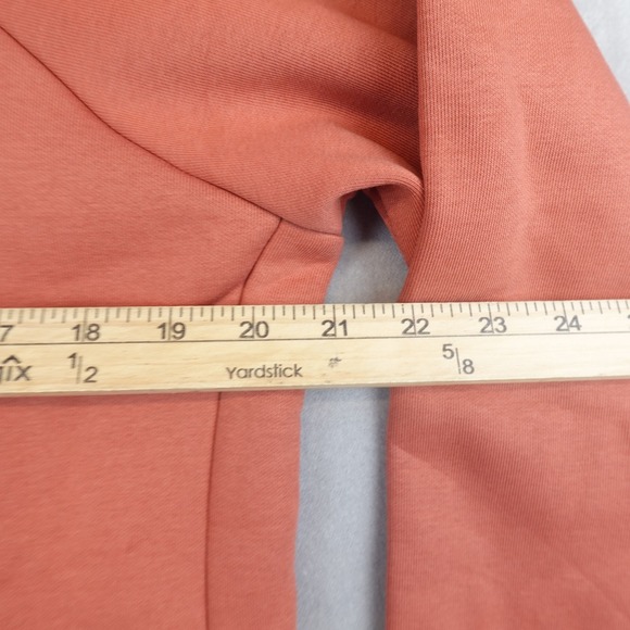 Pact Dress Organic Cotton Downtime Sweatshirt Pockets Rust Size Large - Picture 5 of 8